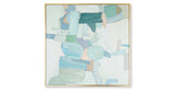 Wynburn White/Blue/Green Wall Art from Ashley Furniture - Luna Furniture