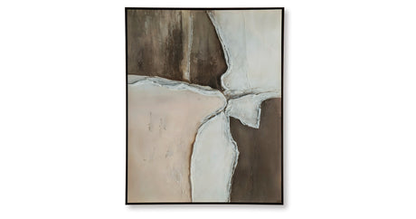 Junward Brown/Tan/White Wall Art from Ashley - Luna Furniture