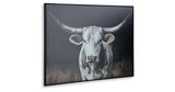 Harlandale Black/White/Brown Wall Art from Ashley Furniture - Luna Furniture