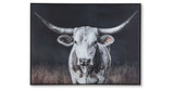 Harlandale Black/White/Brown Wall Art from Ashley Furniture - Luna Furniture
