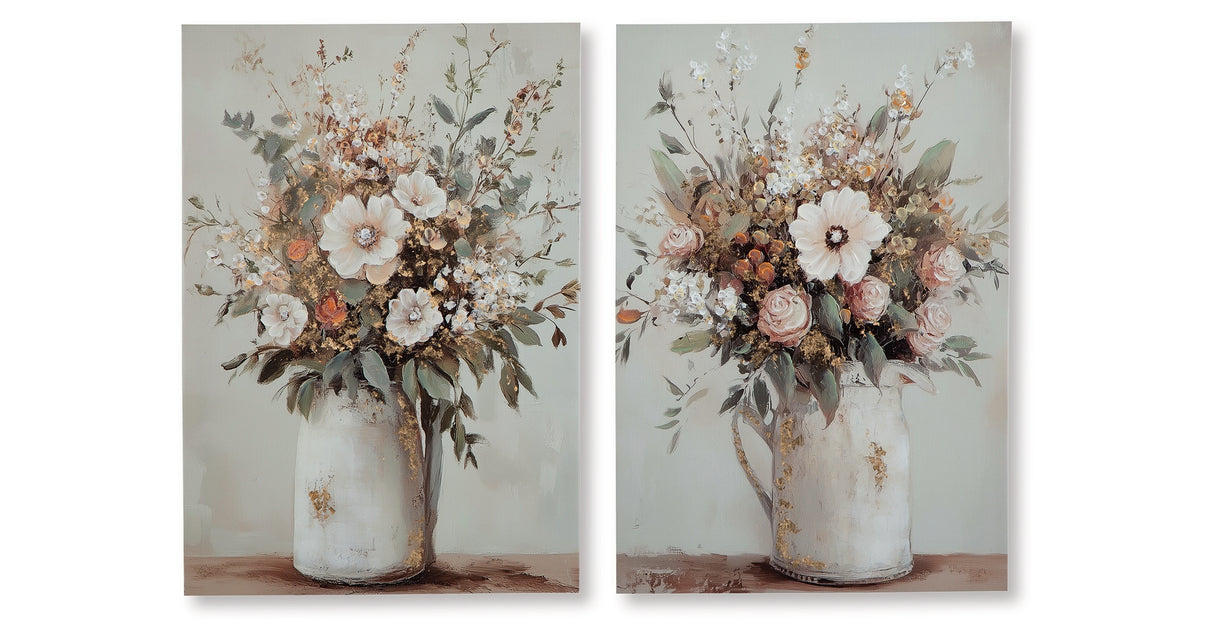 Faisaldon Multi Wall Art (Set of 2) from Ashley - Luna Furniture