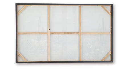 Sidworth Green/Beige/Gray Wall Art from Ashley - Luna Furniture