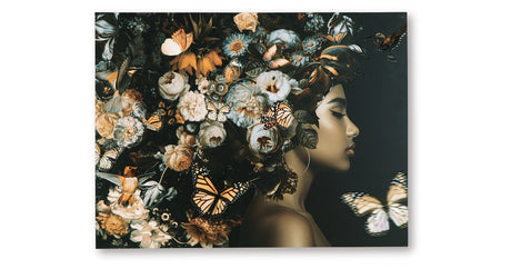 Valfer Orange/Black/White Wall Art from Ashley - Luna Furniture