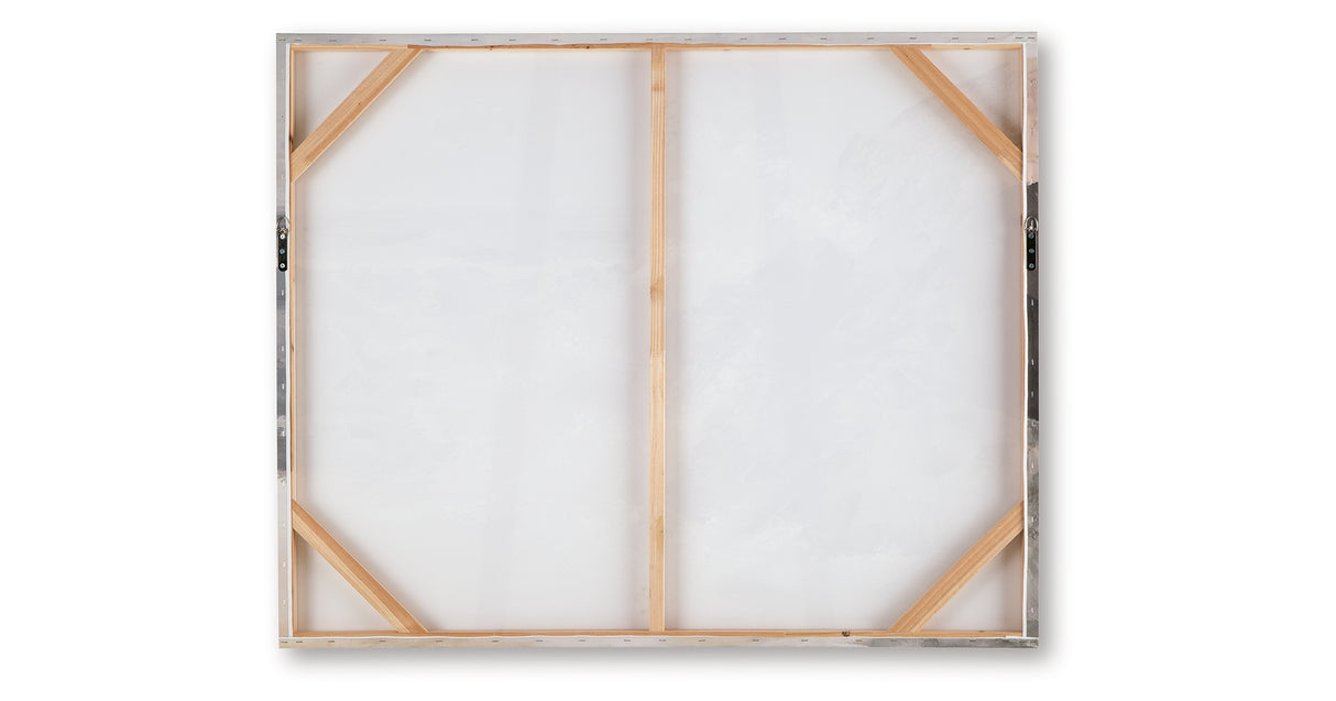 Worthner Tan/Gray/White Wall Art from Ashley - Luna Furniture