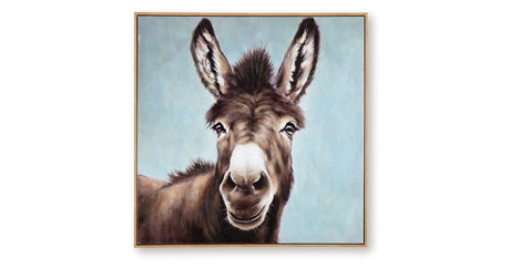 Landerton Brown/Blue/White Wall Art from Ashley - Luna Furniture