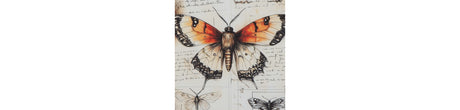 Jossletts Orange/Black/Ivory Wall Art (Set of 3) from Ashley - Luna Furniture