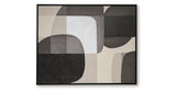 Kesleigh Black/White Wall Art from Ashley - Luna Furniture