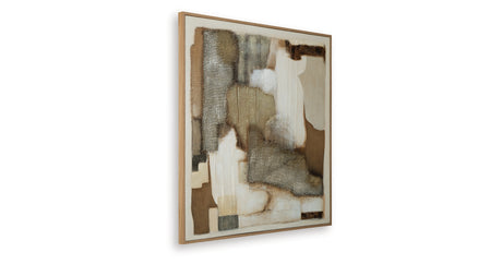 Wylander Tan/Brown/Gray Wall Art from Ashley - Luna Furniture