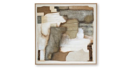 Wylander Tan/Brown/Gray Wall Art from Ashley - Luna Furniture
