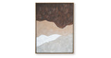 Fanthorne Tan/Brown/White Wall Art from Ashley Furniture - Luna Furniture