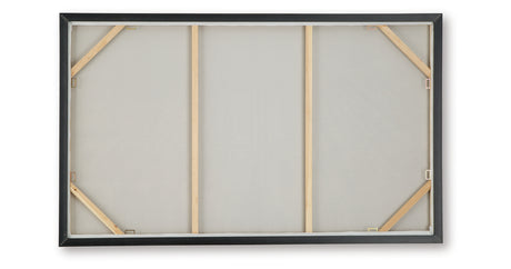 Waldard Gray/Taupe/White Wall Art from Ashley - Luna Furniture
