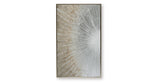Waldard Gray/Taupe/White Wall Art from Ashley - Luna Furniture