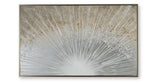 Waldard Gray/Taupe/White Wall Art from Ashley - Luna Furniture