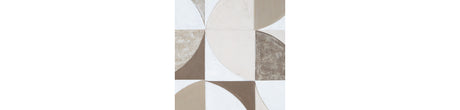 Harelman Tan/Taupe/White Wall Art from Ashley - Luna Furniture