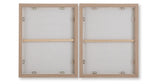 Waldett Beige/White Wall Art (Set of 2) from Ashley Furniture - Luna Furniture