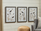 Honslow Brown/Black/White Wall Art (Set of 3) from Ashley Furniture - Luna Furniture