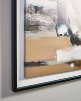 Bradlow Brown/White/Black Wall Art from Ashley Furniture - Luna Furniture