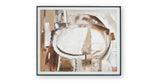 Bradlow Brown/White/Black Wall Art from Ashley Furniture - Luna Furniture