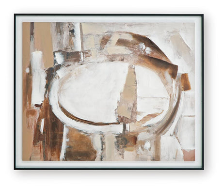 Bradlow Brown/White/Black Wall Art from Ashley Furniture - Luna Furniture