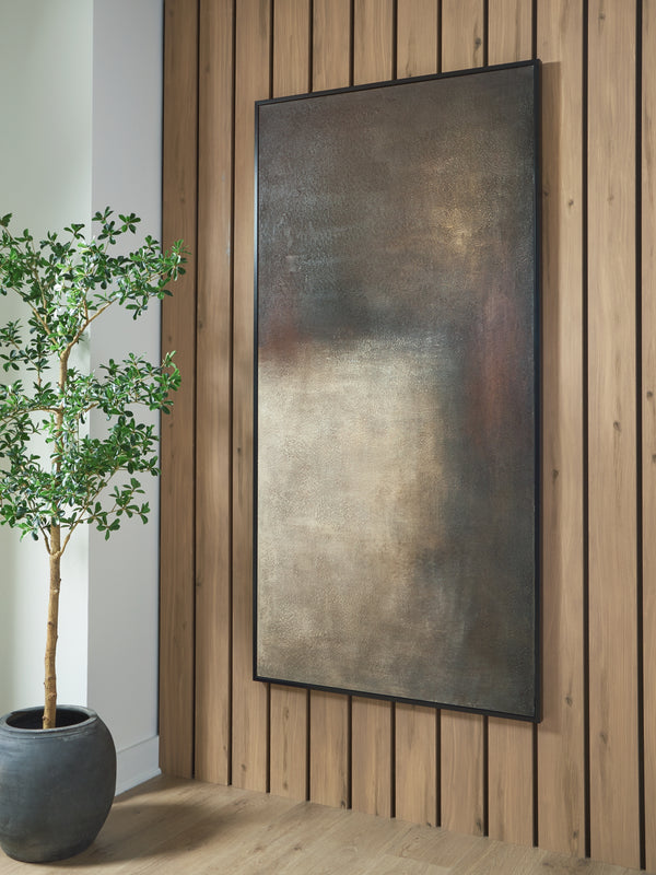 Wernmen Brown/Rust/Cream Wall Art