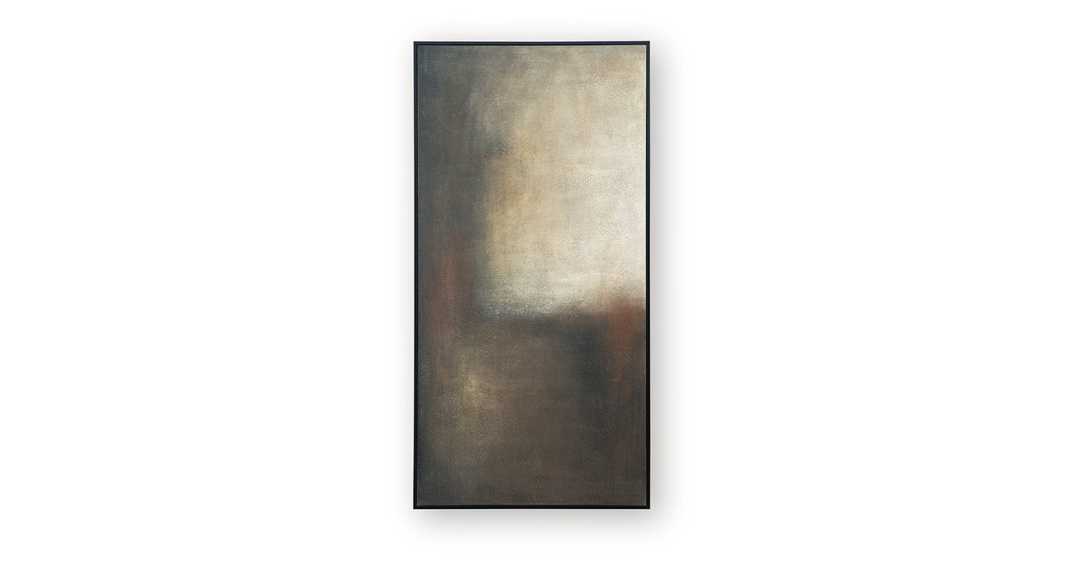Wernmen Brown/Rust/Cream Wall Art from Ashley Furniture - Luna Furniture