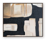 Feyville Black/Brown/Cream Wall Art from Ashley Furniture - Luna Furniture