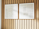 Andorfield Beige/Black/White Wall Art (Set of 2) from Ashley - Luna Furniture
