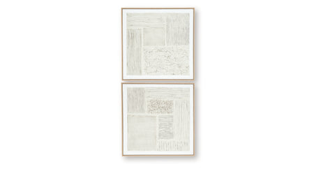 Andorfield Beige/Black/White Wall Art (Set of 2) from Ashley - Luna Furniture