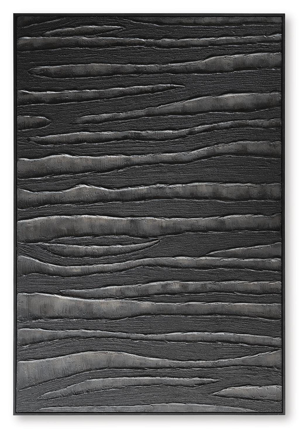 Lynnworth Black/Brown Wall Art from Ashley - Luna Furniture