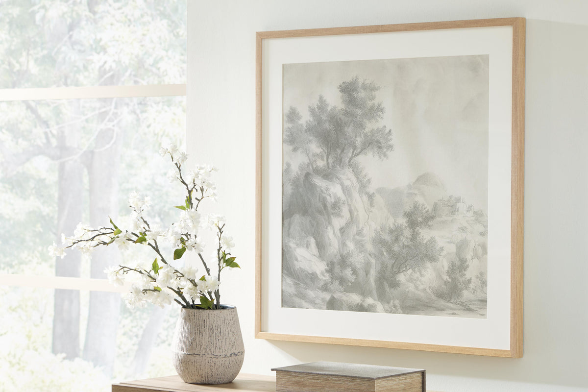 Casslock Gray Wall Art from Ashley - Luna Furniture