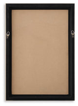 Jebkins Black/Walnut Wall Art from Ashley - Luna Furniture