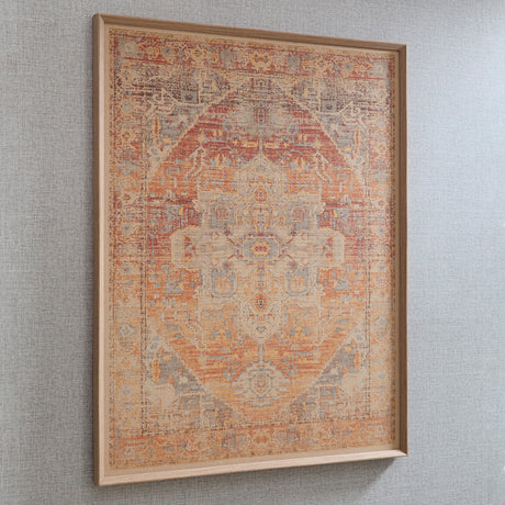 Kerrickson Red/Orange/Blue Wall Art from Ashley - Luna Furniture