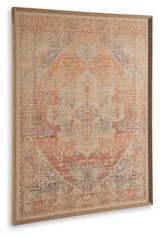 Kerrickson Red/Orange/Blue Wall Art from Ashley - Luna Furniture