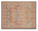 Kerrickson Red/Orange/Blue Wall Art from Ashley - Luna Furniture