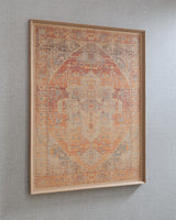 Kerrickson Red/Orange/Blue Wall Art from Ashley - Luna Furniture