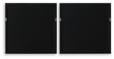 Downyard Black/Beige Wall Art (Set of 2) from Ashley - Luna Furniture