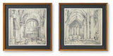 Downyard Black/Beige Wall Art (Set of 2) from Ashley - Luna Furniture