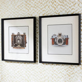 Dirkgrove Black/White/Brown Wall Art, Set of 2 from Ashley - Luna Furniture