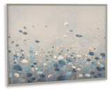 Claydale Gray/Blue/White Wall Art from Ashley - Luna Furniture