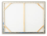 Claydale Gray/Blue/White Wall Art from Ashley - Luna Furniture