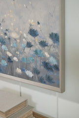 Claydale Gray/Blue/White Wall Art from Ashley - Luna Furniture