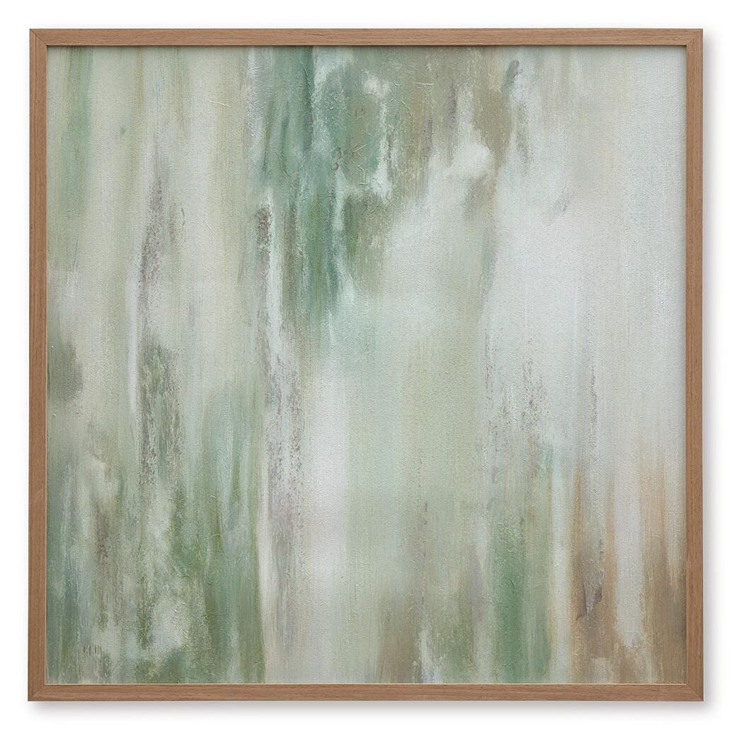 Daybourne Green/Brown/White Wall Art from Ashley - Luna Furniture