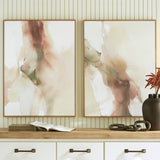 Brettwarth Green/Blue/Yellow Wall Art, Set of 2 from Ashley - Luna Furniture