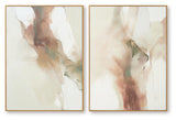 Brettwarth Green/Blue/Yellow Wall Art, Set of 2 from Ashley - Luna Furniture