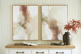 Brettwarth Green/Blue/Yellow Wall Art, Set of 2 from Ashley - Luna Furniture