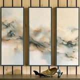 Larrondale Black/Gray/Brown Wall Art, Set of 3 from Ashley - Luna Furniture