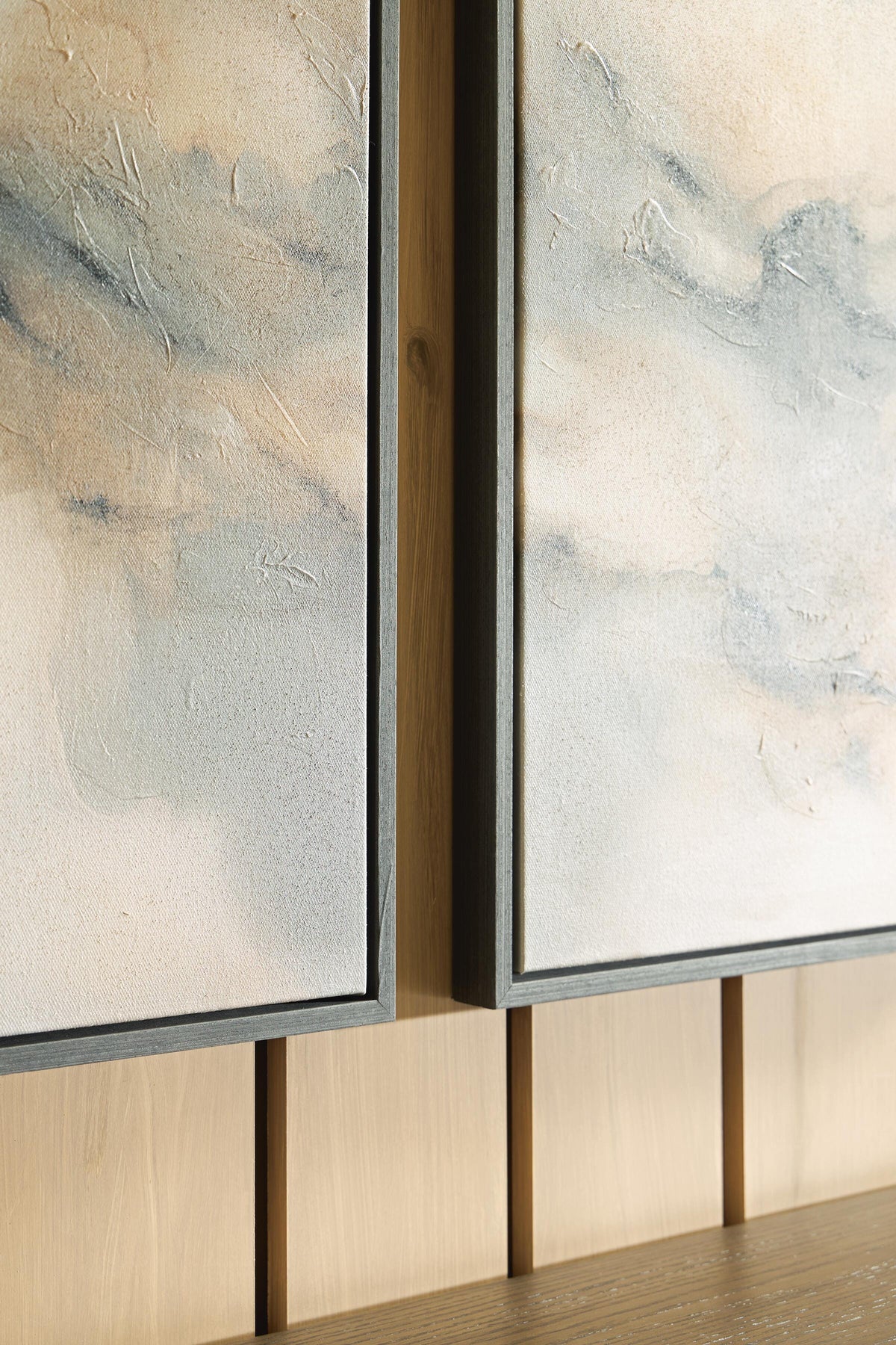 Larrondale Black/Gray/Brown Wall Art, Set of 3 from Ashley - Luna Furniture