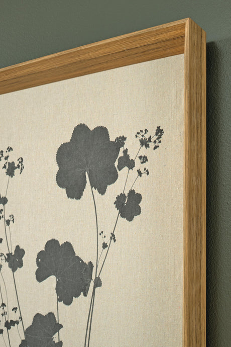 Huddwick Linen/Black Wall Art, Set of 3 from Ashley - Luna Furniture