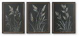 Janisburg Black/White/Brown Wall Art, Set of 3 from Ashley - Luna Furniture