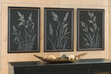 Janisburg Black/White/Brown Wall Art, Set of 3 from Ashley - Luna Furniture